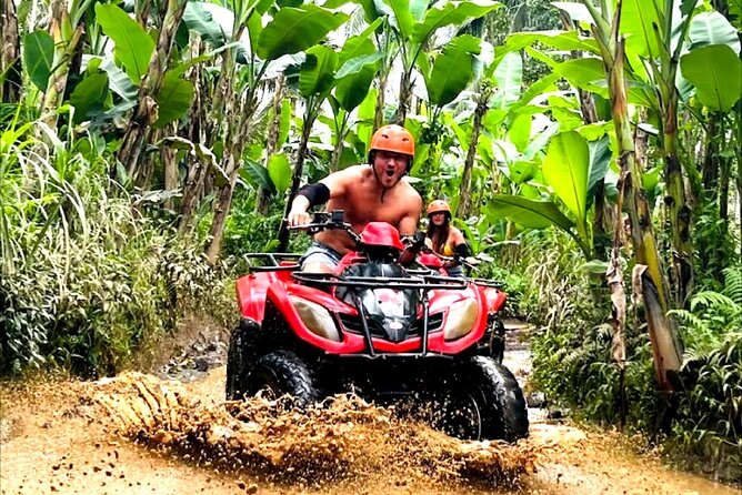 Bali Ubud Zipline and ATV Quad Bike Adventure - The ATV switch: off-road quad biking with Gorilla ATV Adventure