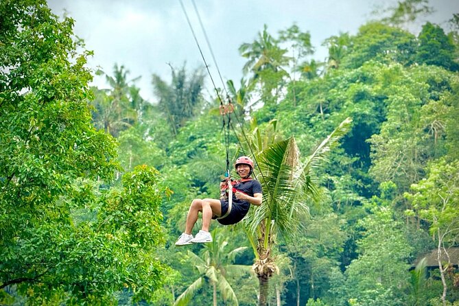 Bali Ubud Zipline, Monkey Forest and Waterfall Adventure - Tibumana Waterfall: when you swap speed for a nature reset