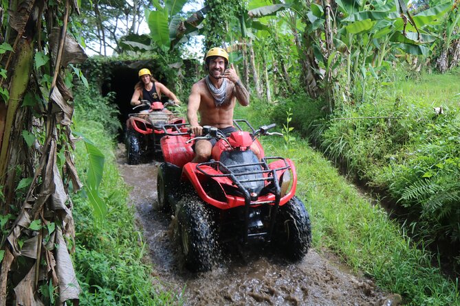 Bali Water Sports Activity and ATV Ride Adventure - ATV through rice fields and village life: sightseeing pace, real views