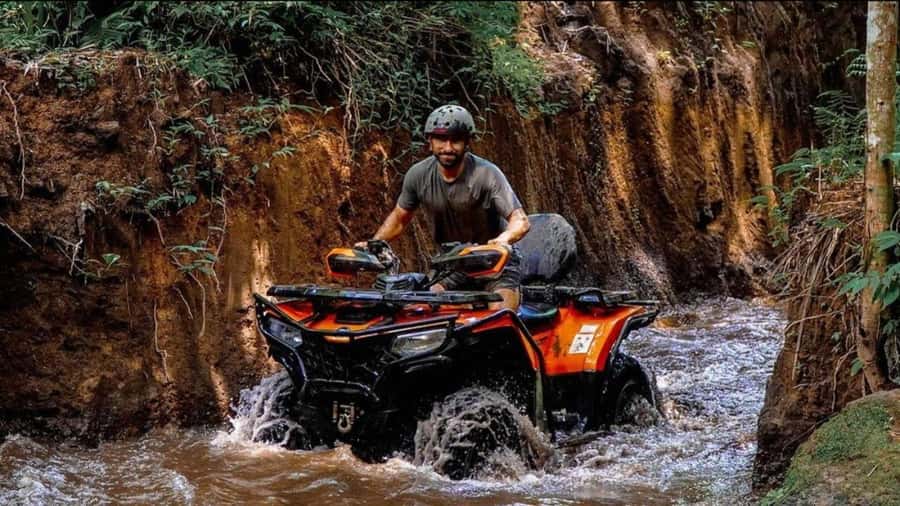 Bali: Waterfall Gorilla Cave ATV & Ubud Rafting Trip & Lunch - What to bring (and what to skip) for a wet-and-dirty day
