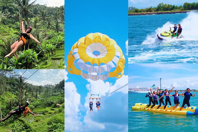 Bali: Zipline + Watersport Trio (Jetski, Parasailing, BananaBoat) - Key highlights that make this tour worth your attention