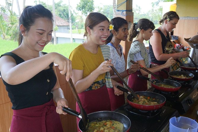 Balinese Traditional Food Cooking Class with Ubud Monkey Forest and SPA - Cooking class: small group attention and a lunch you made