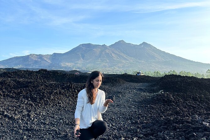 Batur Volcano Sunrise Jeep - Black Lava Fields After Sunrise (The Second Act)