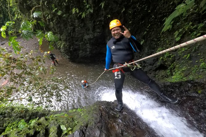 Beginner canyoning trip in Bali "Egar canyon " - Hot spring cooldown: why the last stop feels like part of the point
