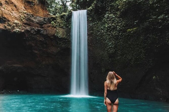 Best of Ubud Waterfalls, Tegalalang Rice Terrace and Swing Tour - Kanto Lampo Waterfall: Stepped Water Flow for Camera Roll Energy