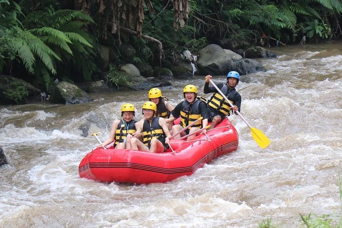 Best White Water Rafting in Bali - The ~3-hour schedule: briefing, rafting, waterfall, then lunch