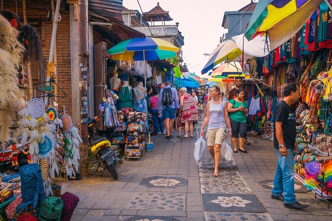 Central Bali Tour: Ubud Village, Kintamani Volcano, and Waterfall - Ubud start: Monkey Forest, Ubud Palace, and the Art Market