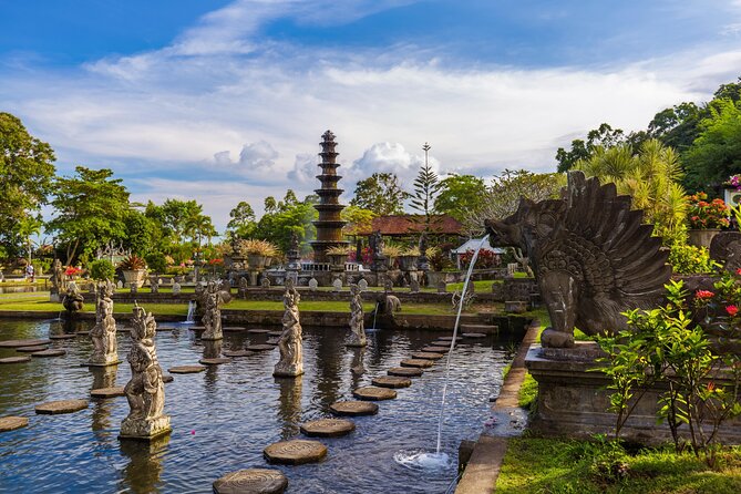 East Bali Lempuyang Temple Tirta Gangga and Waterfall Tour - Tirta Gangga’s water palace gardens: peaceful walking with real character