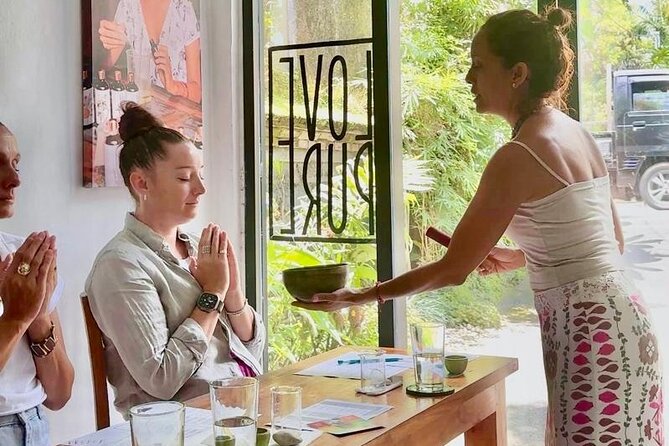 Essence Alchemy Workshop: create self-love blends in Ubud - The calm finish: singing bowl meditation and letting the scent land