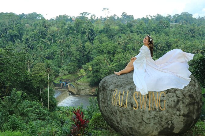 Experience Full Day to Bali Swing Temple and Monkey Forest - Craft villages on the way: batik, wood carving, and gold/silver work