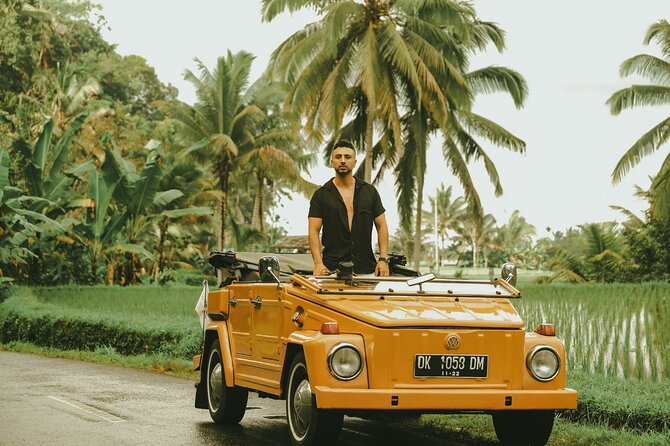 Explore Bali's Hidden Gems In a Classic Vw Convertible - Stop 1: Barong & Kris Dance near Ubud (culture first, photos second)
