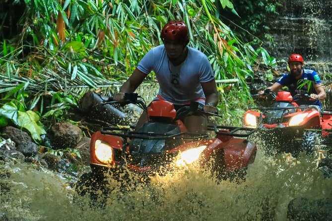 Full Day ATV Quad Bike and River Tubing Experience in Bali - River tubing: the safer, smaller-feel version of rafting