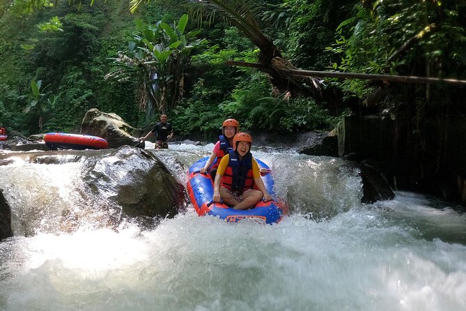 Full day Bali Adventure with Quad Bike and River Tubing - Quad Bike in Ubud: bamboo, orange, mud, and a cave stop