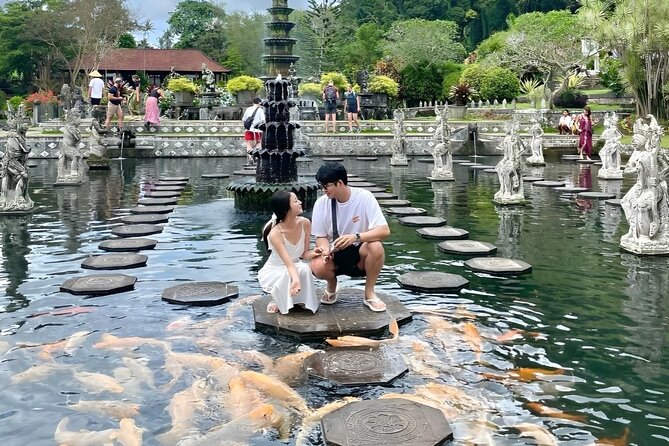 Gates of Heaven Tour: Tirta Gangga - Kanto Lampo Waterfall - Stop 3: Candidasa Lotus Lagoon for quick selfie moments