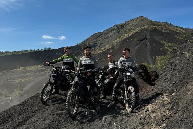 Half day forest & volcano tour with electric or petrol dirtbikes - Where you meet and what “half day” feels like in real life