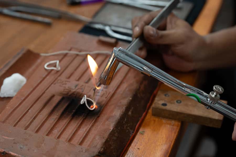 Hands-On Silver Jewelry Making Near Ubud's Monkey Forest - Meeting the silversmith: guidance without taking over