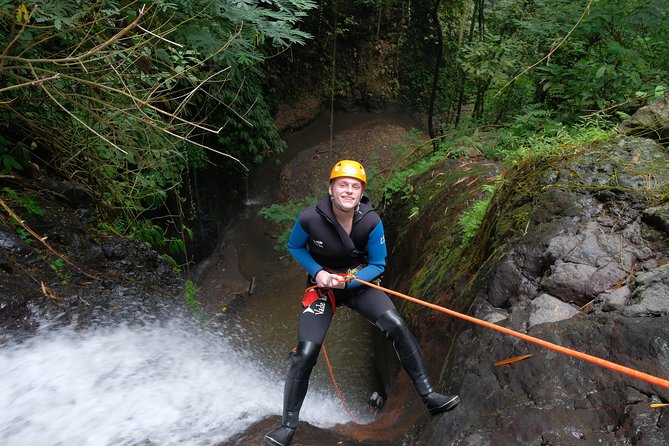 Intermediate canyoning tour in Bali " Maboya Canyon " - Inside the Canyoning Descent: Slides, Jumps, and Rappels