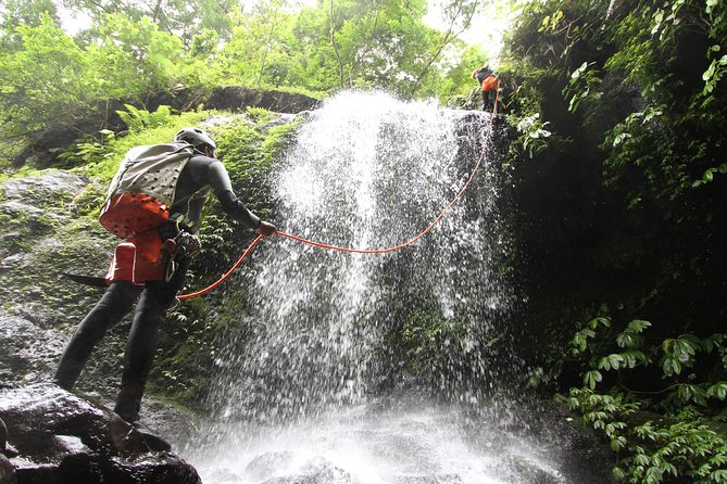 Intermediate canyoning trip in Bali " Samba canyon " - After the descent: hiking back and a big local lunch
