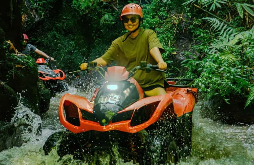 Kuber ATV Bali Through Waterfall and Long Tunnel - Safety gear, instruction, and the one thing you should check