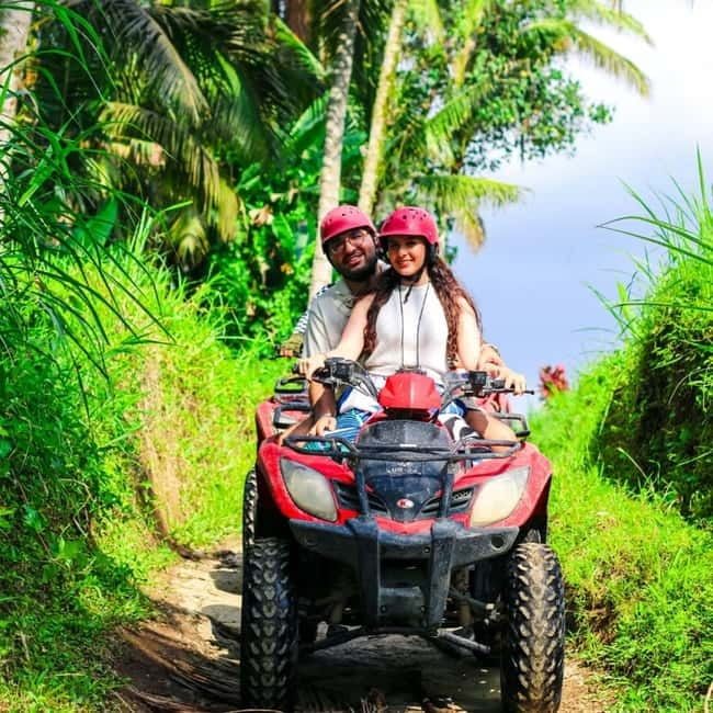 Kuber ATV Bali Through Waterfall and Long Tunnel - The ATV route: waterfall first, then the 500-meter tunnel