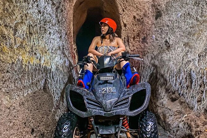 KUBER ATV UBUD - Tunnel Waterfall Rice field Jungle w Private Car - Shower + Towel Time: Bali does this part right