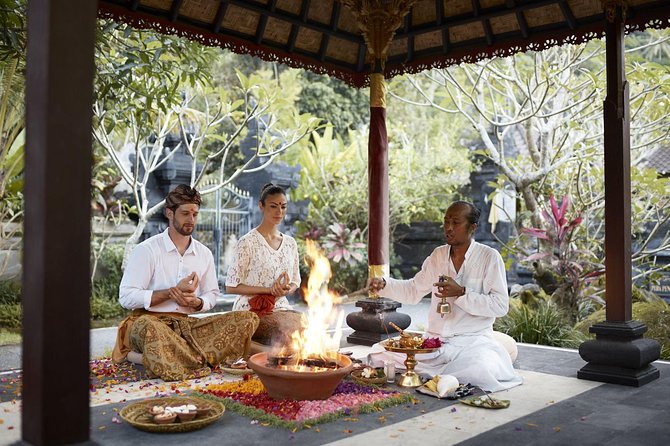 Matasidhi Sacred Love Blessing - From hotel pickup to Puri Ubud: start-to-finish timing