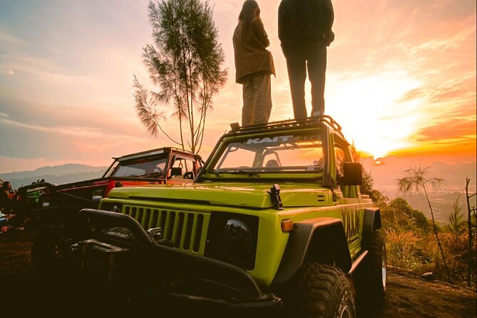 Mount Batur Jeep and hot spring - Black lava fields and black sand areas: what you’re really seeing