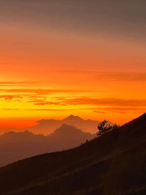 Mount Batur Jeep Sunrise & black lava with breakfast - Ubud Jungle Swing Finish: Rice Terraces and Forest Views