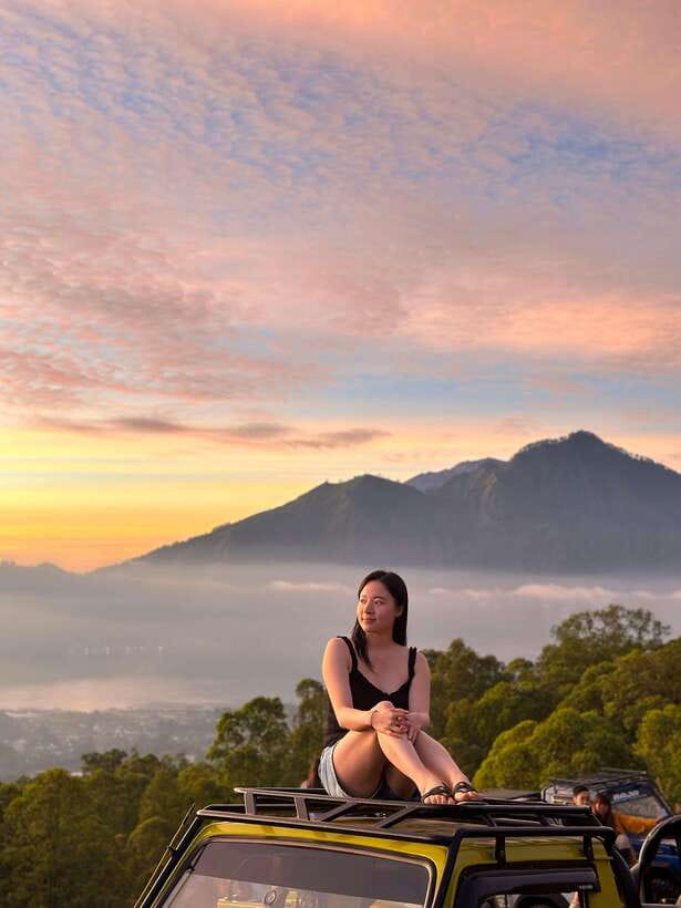 Mount batur jeep sunrise / sunset and hot spring - The Black Lava Pass: A Morning Tour Through Volcanic Ground