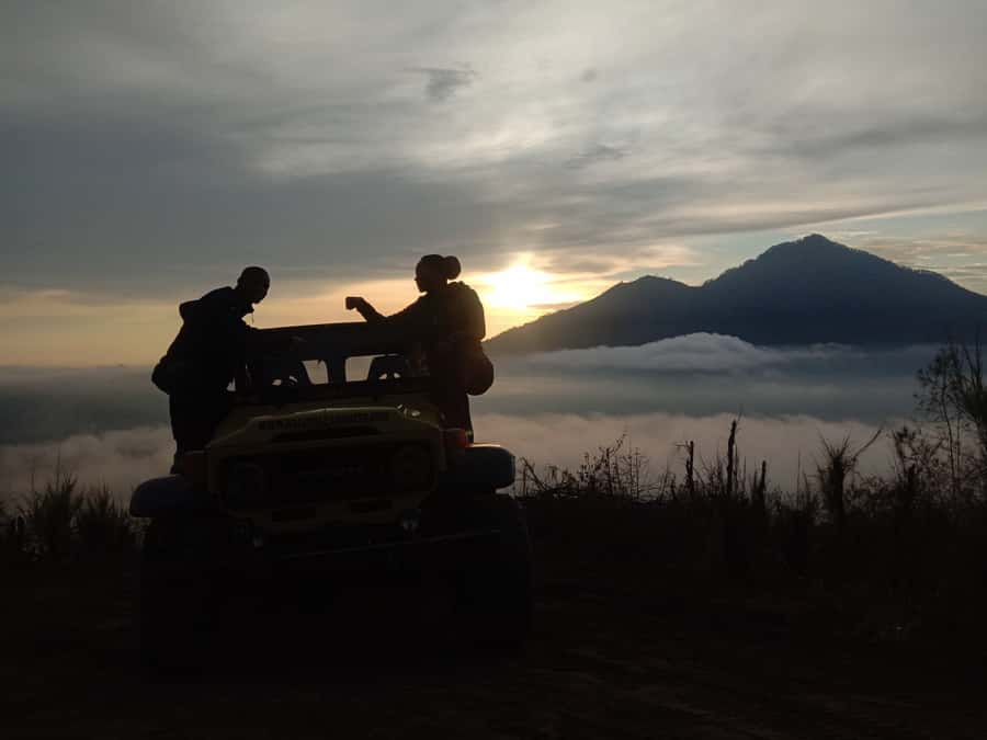 Mount Batur: Sunset/Sunrise 4WD Jeep Tour with Photographer - Passing Black Lava: The 45 Minutes That Makes the Whole Trip Feel Real
