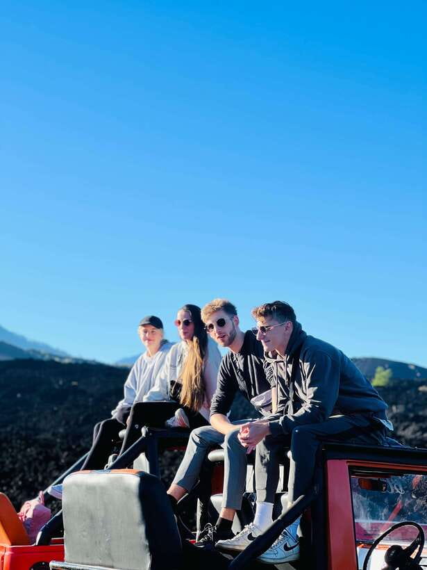 Mount Batur Sunset/Sunrise Jeep Tour & Natural Hot Springs - Natural Hot Springs by Lake Batur: Warm Water + Big Views