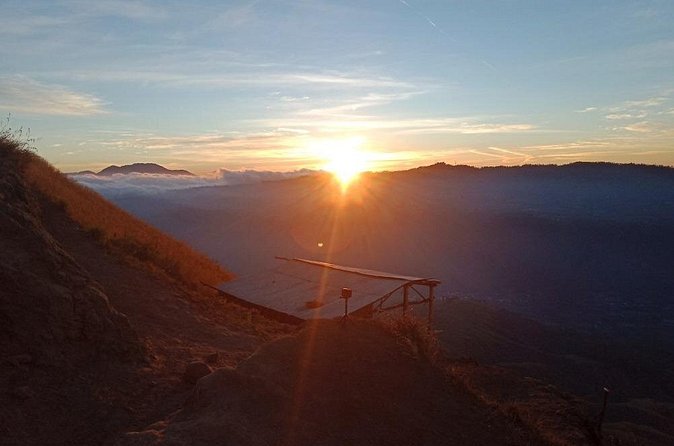 Mount Batur Sunset Trekking Tour - The summit moment: panoramic views over Lake Batur and Mount Agung