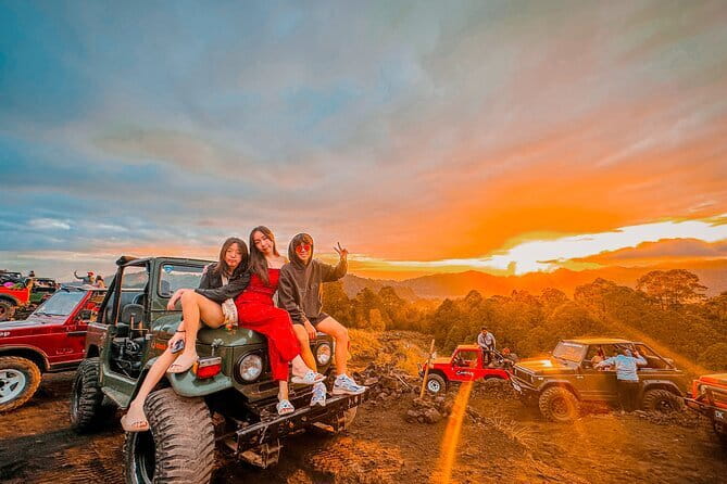 Mt Batur Sunrise Jeep & Natural Hot Spring Tour - The black lava field stop: seeing Bali’s volcano in black and gray