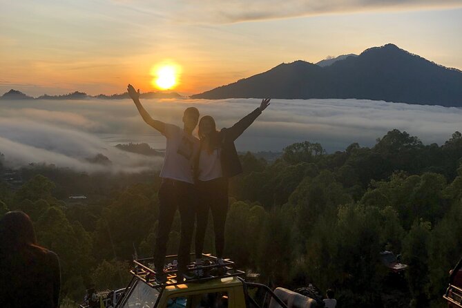Mt Batur Sunrise Jeep With Breakfast - All Inclusive - Crater rim walking and the lava-flow views