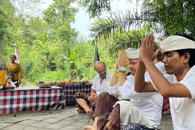 natural holy waterfalls healing tour. - Stop 3: Tegalalang Rice Terrace lunch with Balinese flavors