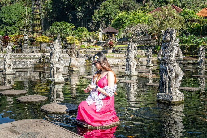 Private Bali Instagram Gate of Heaven Temple Tour and Breakfast - Virgin Beach: outfit change time and a softer sand finish