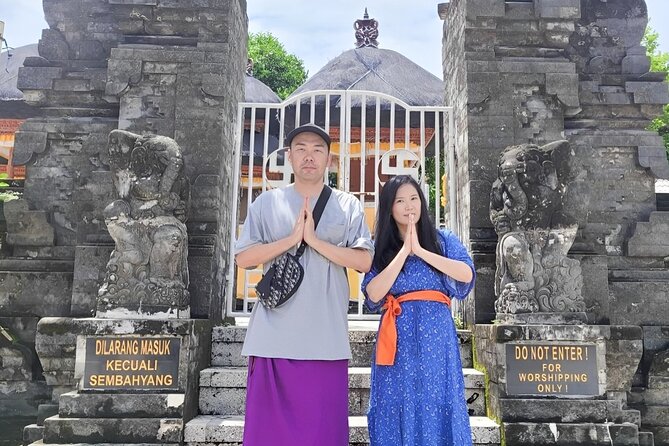 Private Bali Romantic Couple Tour with Parasailing Adventure - Private driver convenience: you’re paying for less friction