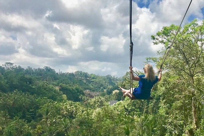 Private Tour To Tibumana Waterfall, rice terraces & Jungle Swing - Ubud Palace and the Traditional Art Market Loop