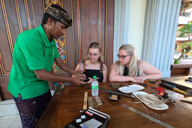 Private Traditional Bali Silver Jewelry Making Class - Price and what your money actually covers