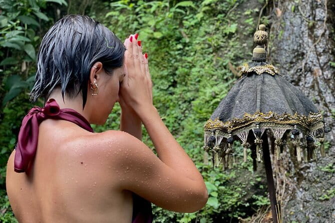 Purification Ceremony, Kehen Temple and Goa Raja Waterfall Tour - Goa Raja Waterfall: swimming in rock pools, not just watching from afar