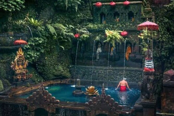 Purification Ceremony, Kehen Temple and Goa Raja Waterfall Tour - Melukat at Taman Pecampuhan Sala: what this stop is really about