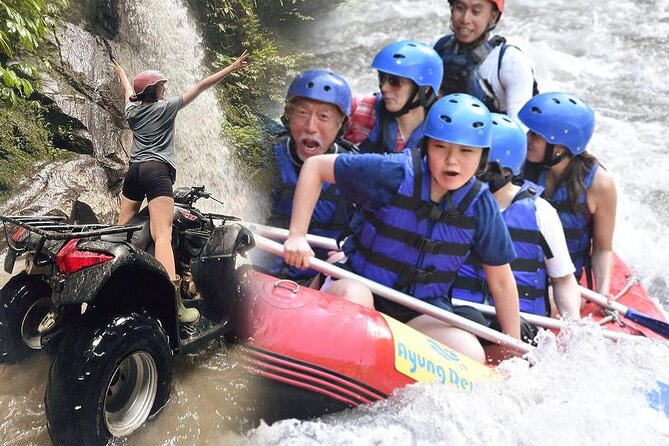 Quad Bike Bali With Tunnel, Waterfall and Rafting Adventure - Quad Biking in Ubud: Tunnels, Waterfall Spray, and Mud-Track Fun
