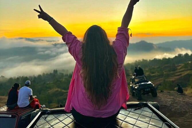 Sunrise Trip Kintamani Jeep Tour - Kawasan Gunung Batur Kintamani: lava, Lake Batur views, and the caldera feel