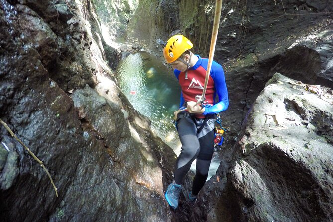 The Hidden Gorgeous Canyoning | Aling Canyon - Going down Aling Canyon: rappels, jumps, slides, and water time