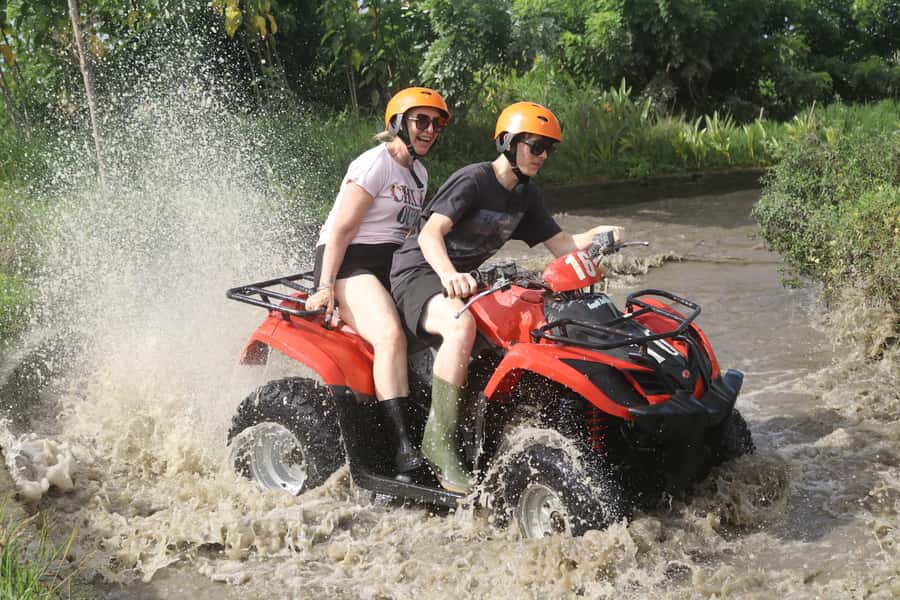 Ubud Adventure: ATV Thrills, Monkey Encounters, & Waterfall - ATV Thrills Through Ubud’s Trails