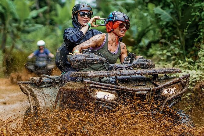 Ubud ATV Alasan Adventure Waterfall Gorilla Cave & Cretya Pool - ATV, Caves, and Cretya Pool in One Ubud Day