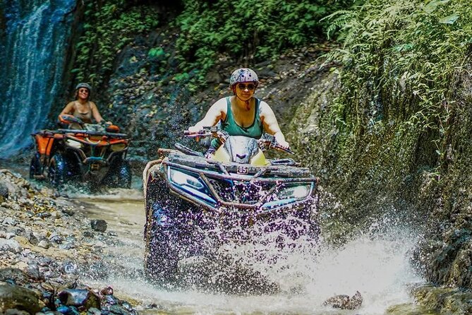 Ubud ATV Alasan Adventure Waterfall Gorilla Cave & Cretya Pool - Alasan Adventures ATV: Gorilla Face Cave and Jungle Trail Time