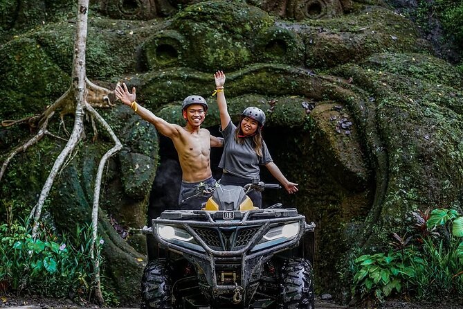 Ubud ATV Alasan Adventure Waterfall Gorilla Cave & Cretya Pool - Alasan Adventures ATV: Gorilla Face Cave and Jungle Trail Time