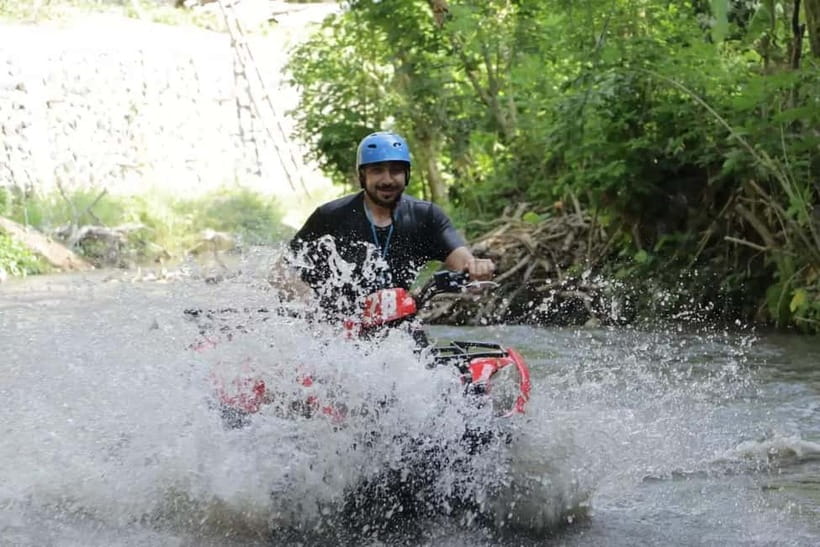 Ubud: ATV Bike Tour Kingkong Temple Cave,Waterfall-Free pool - Waterfall Time: Tegenungan and Kanto Lampo If You Choose That Option