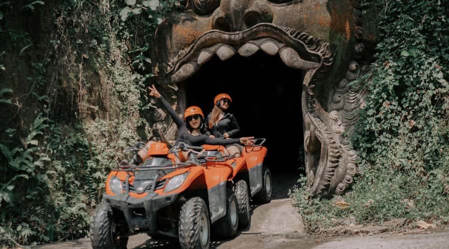 Ubud: ATV Quad Bike Adventure with Lunch - On the Track: Rice Paddies, Jungle Trails, and River Sections